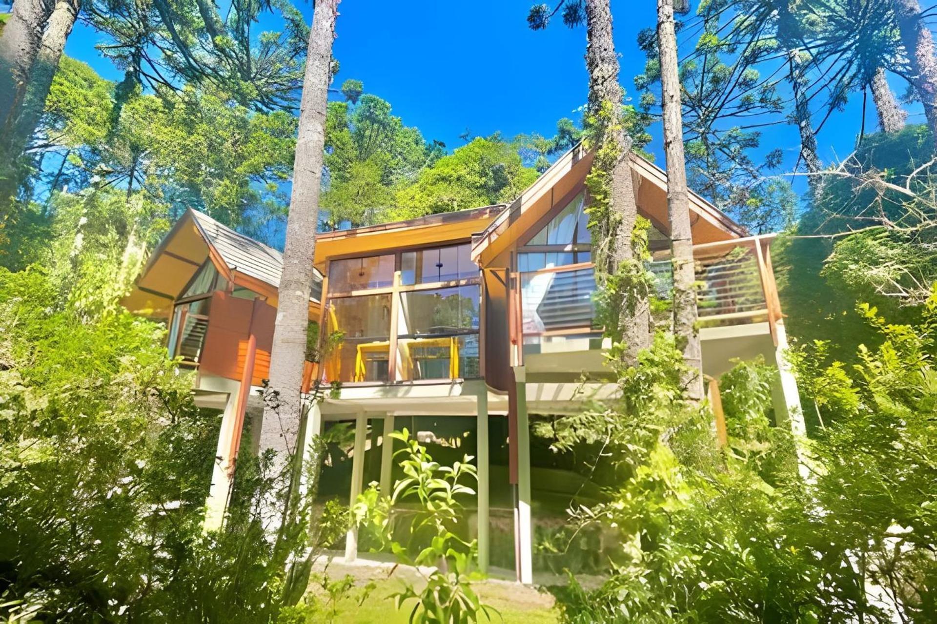 Cabana Suspensa Na Natureza - Regiao Turistica Campos do Jordão Esterno foto